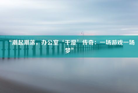 “潮起潮落，办公室‘干湿’传奇：一场游戏一场梦”