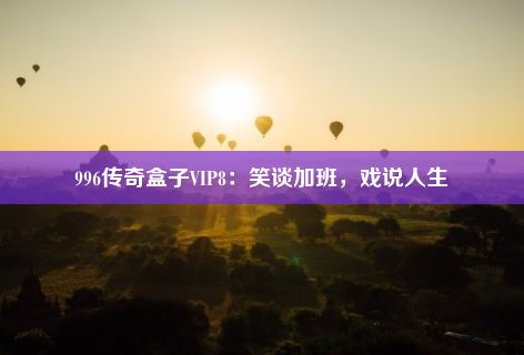 996传奇盒子VIP8：笑谈加班，戏说人生