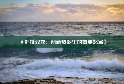 《虾扯双龙：创新热潮里的嬉笑怒骂》