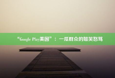 “Google Play美国”：一瓜群众的嬉笑怒骂