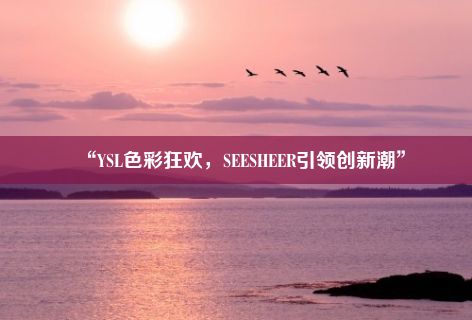 “YSL色彩狂欢，SEESHEER引领创新潮”