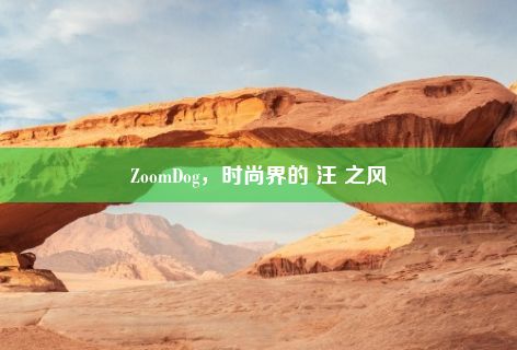 ZoomDog，时尚界的 汪 之风