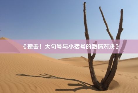 《撞击！大句号与小括号的激情对决》