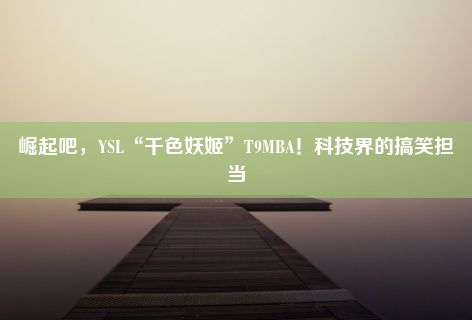 崛起吧，YSL“千色妖姬”T9MBA！科技界的搞笑担当