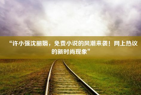 “许小强沈丽娟，免费小说的风潮来袭！网上热议的新时尚现象”