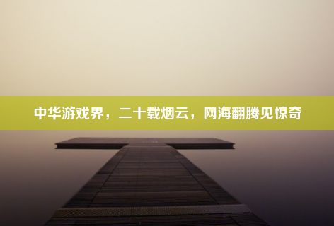 中华游戏界，二十载烟云，网海翻腾见惊奇